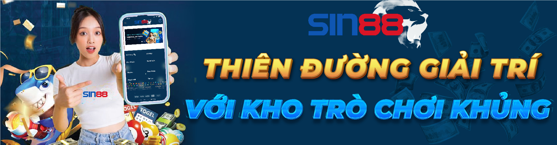 SIN88 - Thiên đường giải trí với kho trò chơi khủng